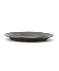 Deluxe Black Soil Oval Plate