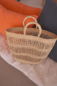 Large Open Weave Bolga Tote