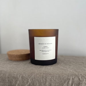 Campfire + Pinyon + Lavender Handcrafted Scented Soy Candle
