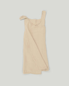 The Japanese Raw Linen Apron - Sand