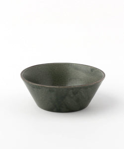 Small River Rock Bowl in Moss Green