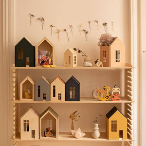 Magnetic Dollhouse - Natural, Large