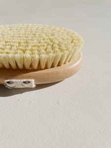 Wood + Natural Fiber Body Brush