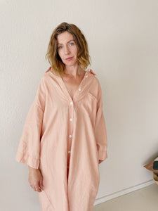 Mei Linen House Dress - Musk