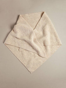 Triangle Scarf - Flax Cream