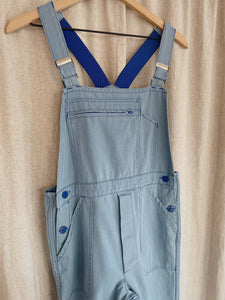 Vintage Workwear Overalls - French Blue