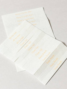 Washi Paper Incense Strips - #1 Floral Warmth