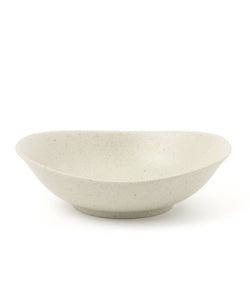 Mino Ware Medium Organic Bowl in White