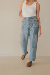 Vintage Reworked Levis  - Patchwork