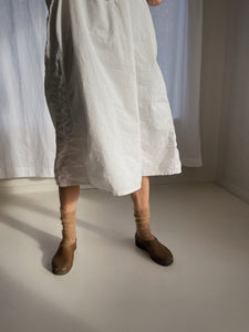 Vintage French Linen Gown