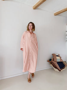 Mei Linen House Dress - Musk