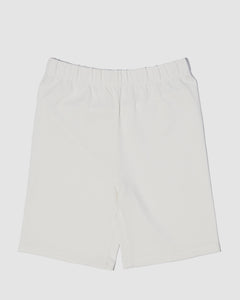 Biker Short in Chalk Front