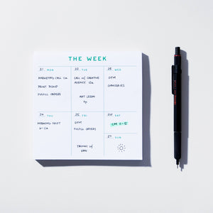 Weekly Planner Notepad