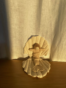 Raw Silk + Lambswool Sea Child Doll