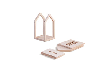 Magnetic Dollhouse - Natural, Tiny