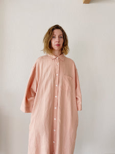 Mei Linen House Dress - Musk