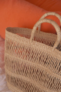 Large Open Weave Bolga Tote