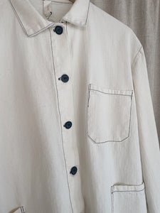 Preorder - Vintage French Chore Coat - Salt