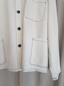 Preorder - Vintage French Chore Coat - Salt