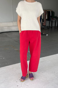 Arc Pants - Crayon Red