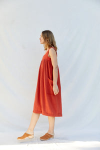 Pilar Dress - Burnt Orange