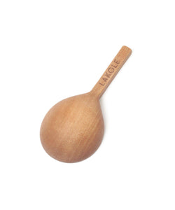 Natural Wood Scoop Back