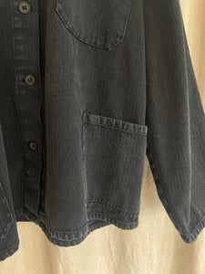 Preorder - Vintage French Chore Coat - Charcoal