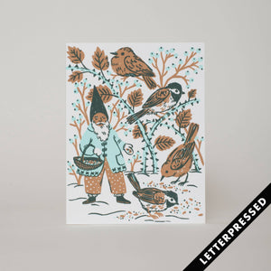 Bird Feeding Card